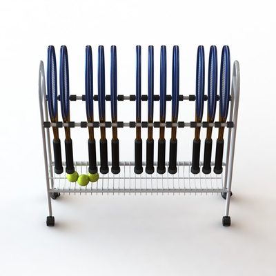 Tennis Paddles Stand Sport Equipment Shop