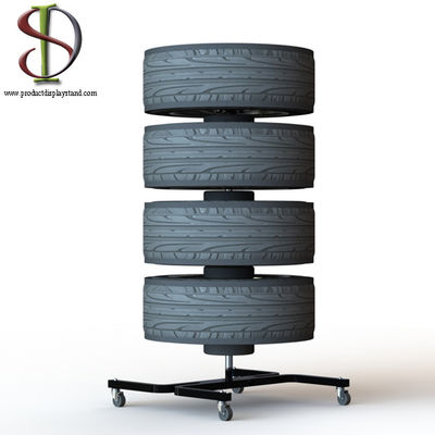 المرآب المتداول رف تخزين الإطارات OEM لمصنع إصلاح السيارات